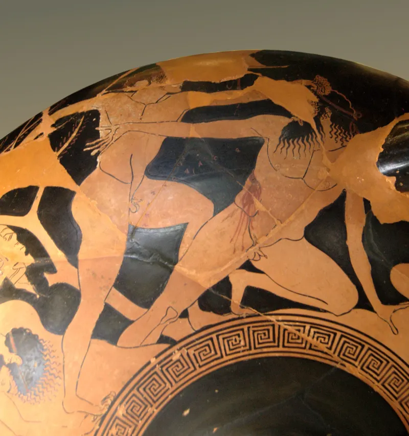 Theseus Prokroustes Louvre 