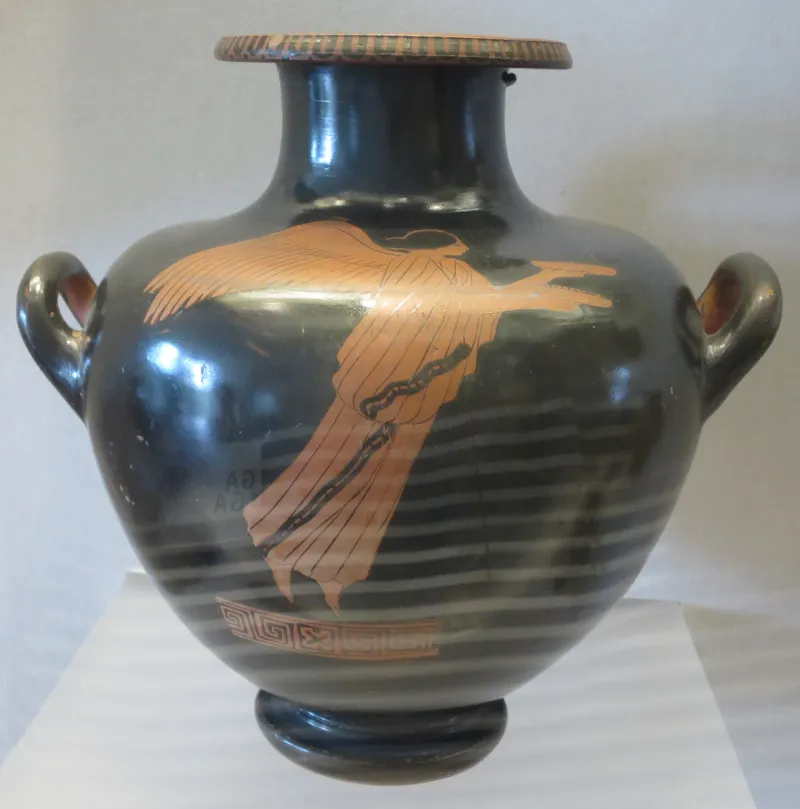 Red-Figure Hydria Showing A Flying Nike, California Palace Of The Legion Of 