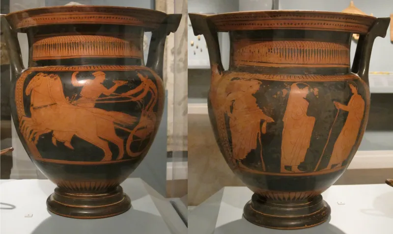 Column Krater, Attributed To The Orestes Painter, 