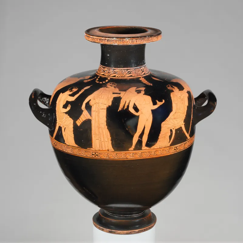 Terracotta Hydria (Water Jar) Met 