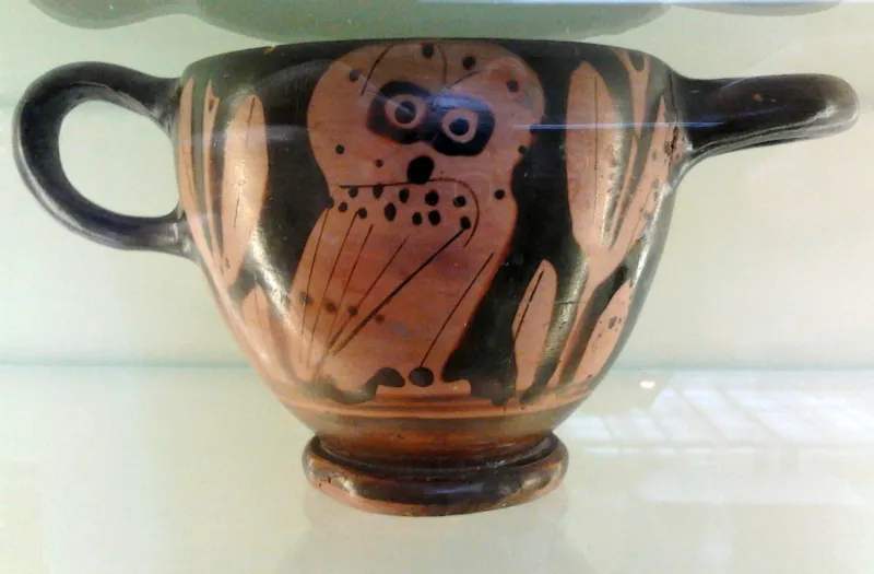 Athens Kotyle Cup With An 