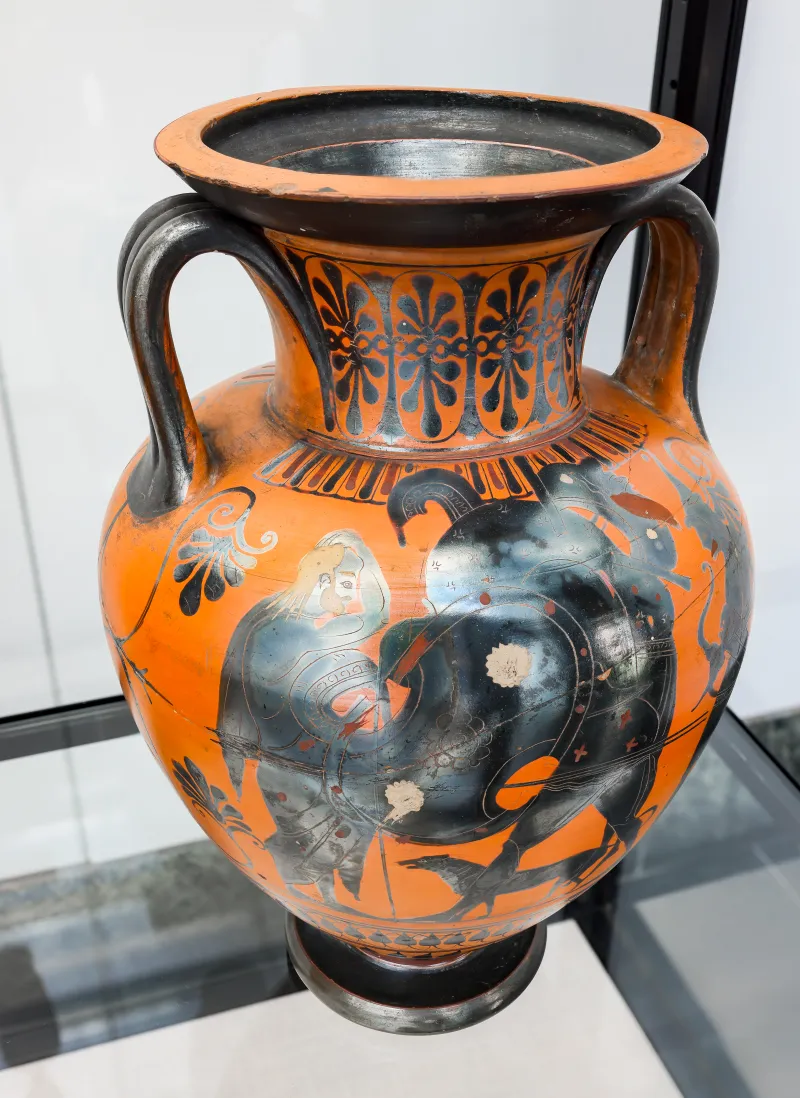 Painter Of Munich 1512 - Abv Extra - Ajax Carrying The Body Of Achilles - Hoplites Fighting - München As 1512 - 