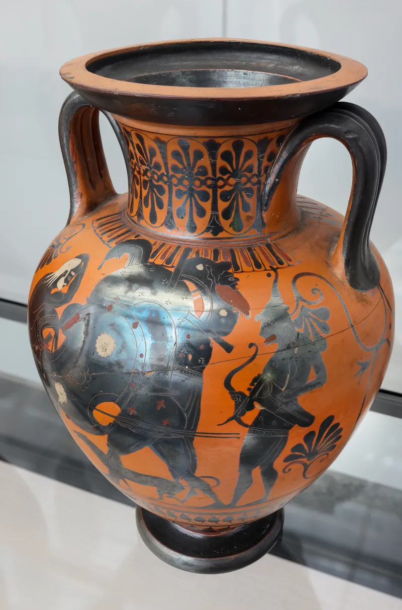Painter Of Munich 1512 - Abv Extra - Ajax Carrying The Body Of Achilles - Hoplites Fighting - München As 1512 - 
