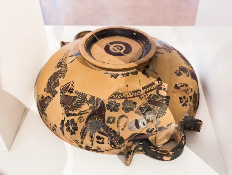 Painter Of Athens 16407 - Abv Para 13 1 - Winged God And Animals - Athens Nm 16407 - 