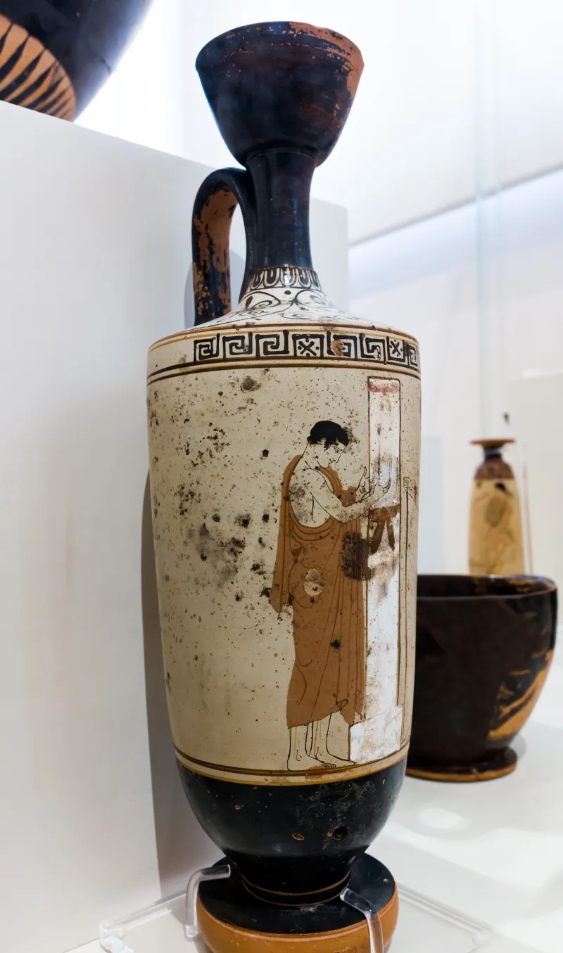 Resembling The Painter Of Athens 1826 - Arv 748 - Youth And Man At Stele - Athens Nam 13701 - 