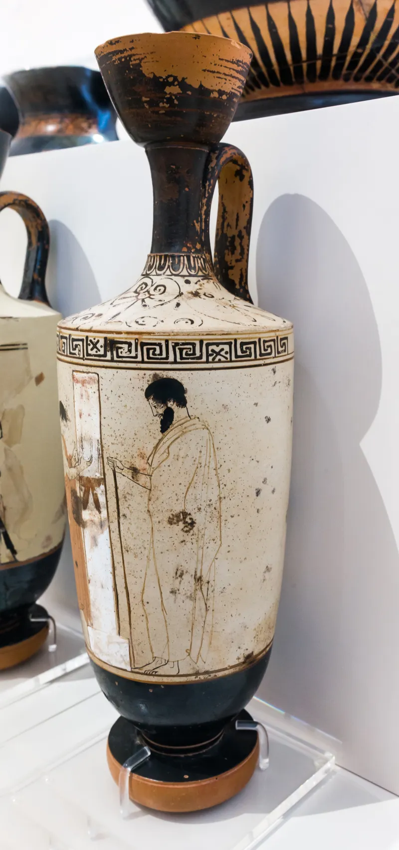 Resembling The Painter Of Athens 1826 - Arv 748 - Youth And Man At Stele - Athens Nam 13701 - 