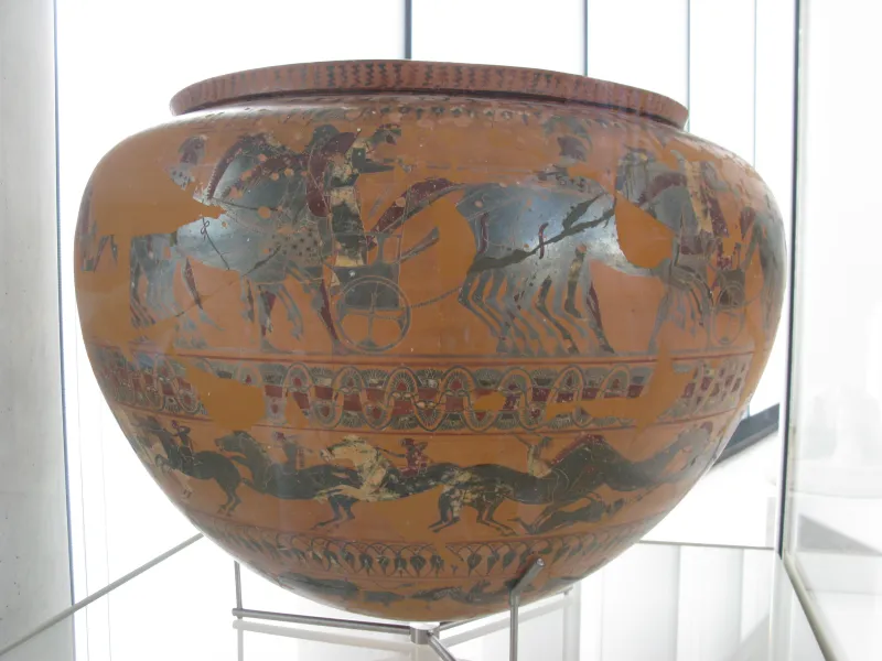 Black-Figured Dinos By Painter Of Acropolis 606 (Nama 