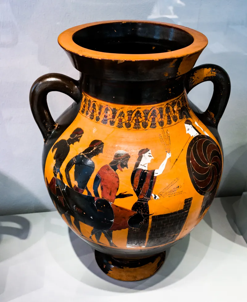 Painter Of Berlin 1686 - Abv 296 4 - Sacrifice To Athena - Musicians - Berlin As F 1686 - 