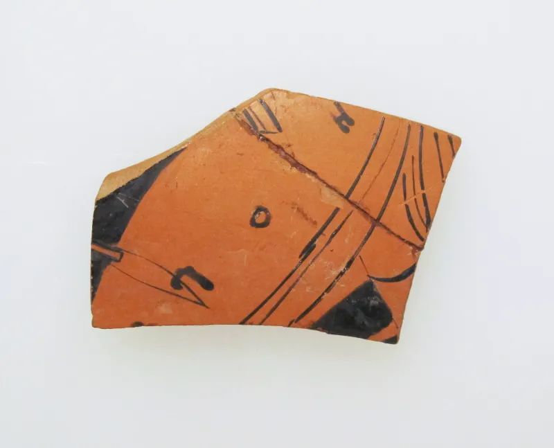 Fragment Of A Terracotta Kylix (Drinking Cup) Met 