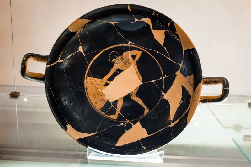 Painter Of Berlin 2268 - Arv 155 28 - Young Cup-Bearer At Krater - Fight - Firenze Man 3947 - 