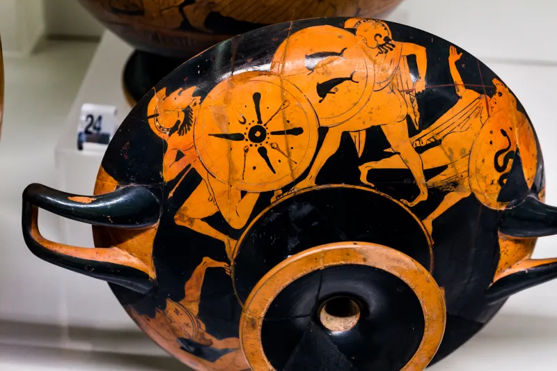 Painter Of Berlin 2268 - Arv 155 31 - Hoplite - Hoplites Fighting - Roma Mnevg 20765 - 
