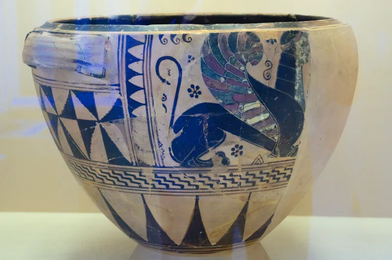 Painter Of Berlin A 34, Sphinx, Kerameikos Mus 801, 