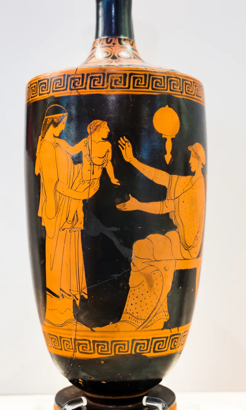 Comparable With The Painter Of Bologna 228 - Arv 513 Extra - Woman Giving Infant To Seated Woman - Athens Nam 1304 - 