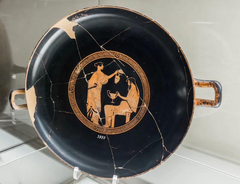 Painter Of Bologna 417 Arv 914 142 Maenad And Dionysos - Procession - Dancing Women 