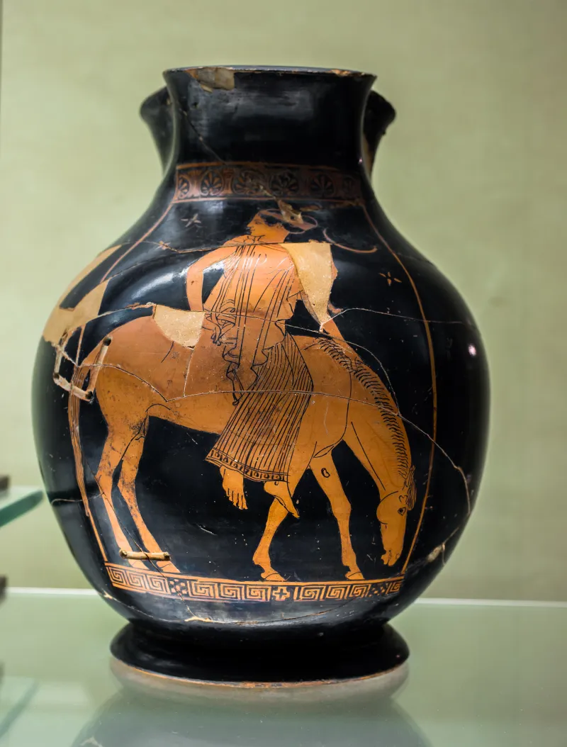 Painter Of Florence 4021 Arv 874 4 Selene Riding On A Horse 