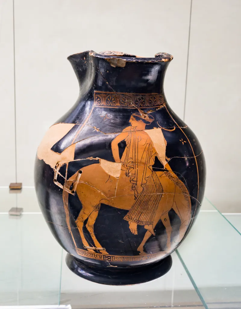 Painter Of Florence 4021 - Arv 874 4 - Selene Riding On A Horse - Firenze Man 3996 - 