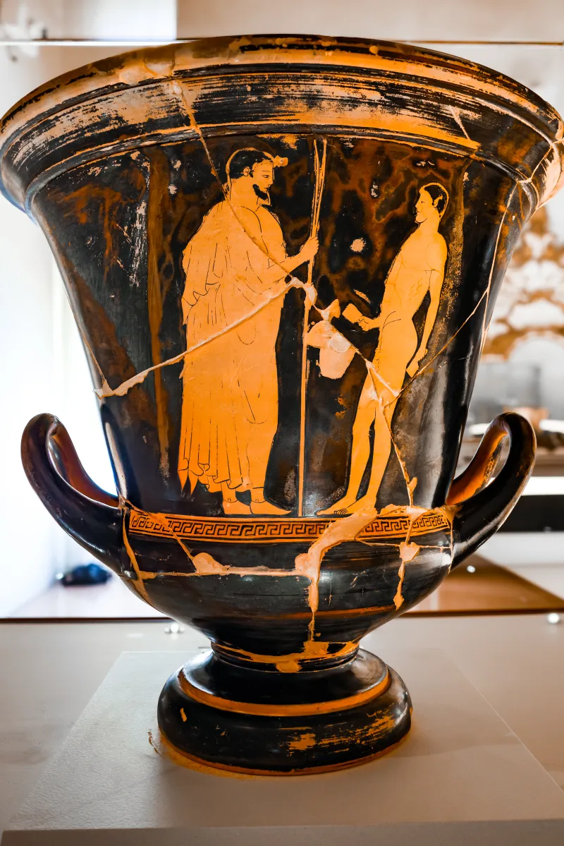 Painter Of Goluchow 37 - Arv 271 1 - Maenad And Satyr - Trainer And Jumper - Ferrara Man 898 - 