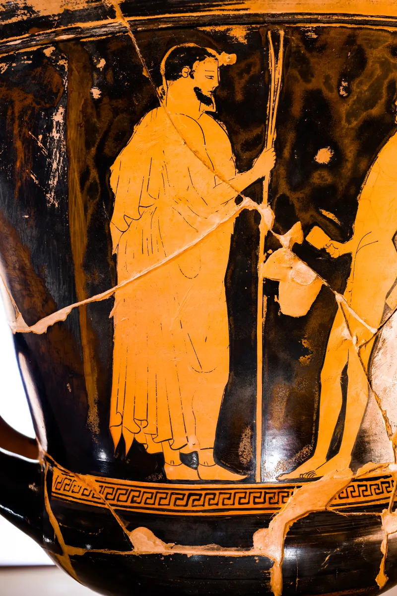 Painter Of Goluchow 37 - Arv 271 1 - Maenad And Satyr - Trainer And Jumper - Ferrara Man 898 - 