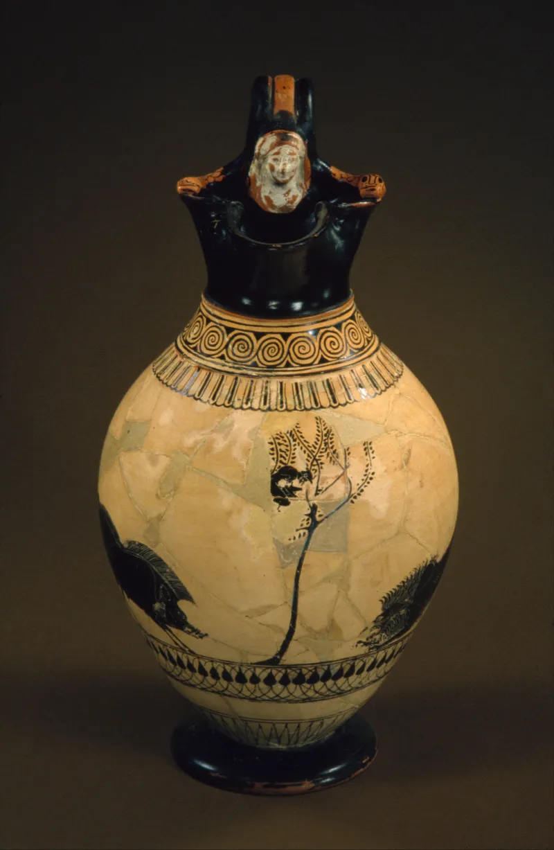 Terracotta Oinochoe (Jug) Met 