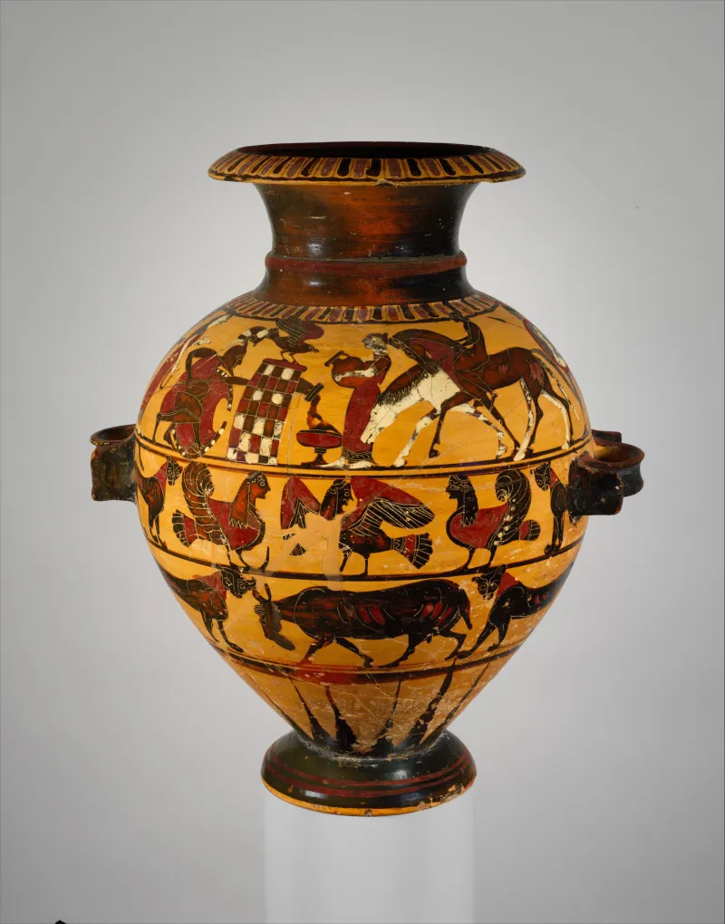 Terracotta Hydria (Water Jar) Met 