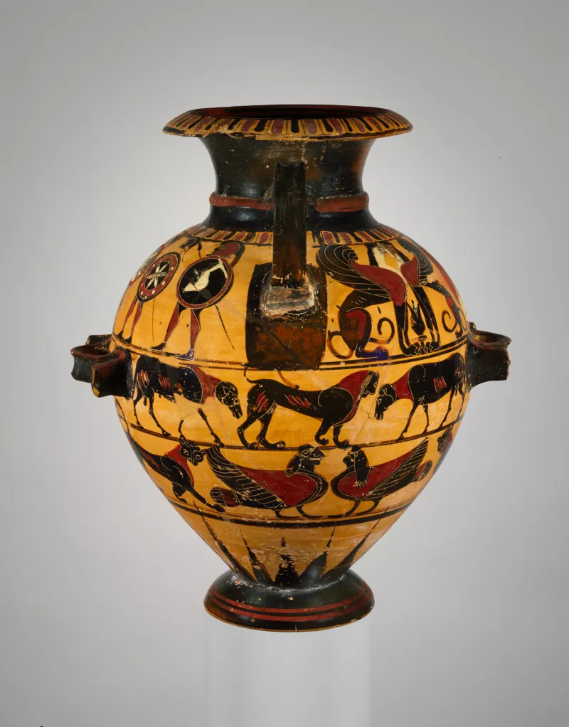 Terracotta Hydria (Water Jar) Met 