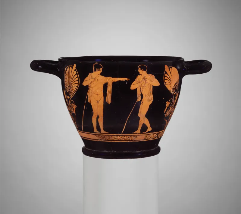 Terracotta Skyphos (Deep Drinking Cup) Met 