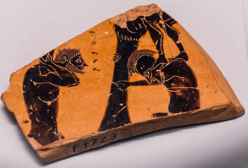 Comparable With The Painter Of Louvre F 51 - Abv 314 - The Wooden Horse - Berlin As F 1723 - 