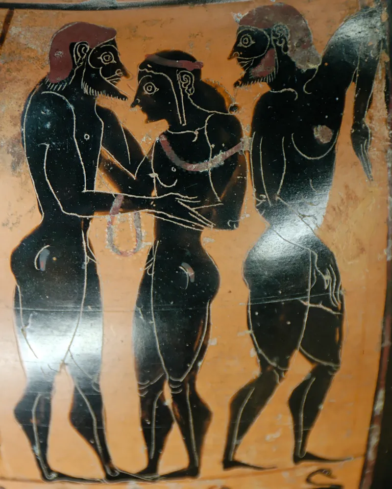 Pederastic Courtship Louvre 