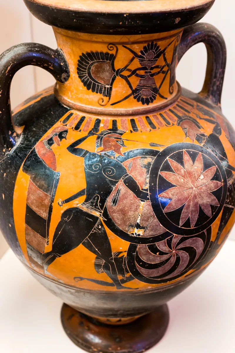 Painter Of Louvre F 6 - Abv 128 86 - Fight - Roma Mnevg 50418 - 
