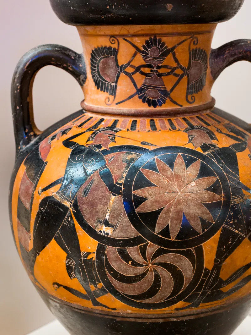 Painter Of Louvre F 6 - Abv 128 86 - Fight - Roma Mnevg 50418 - 