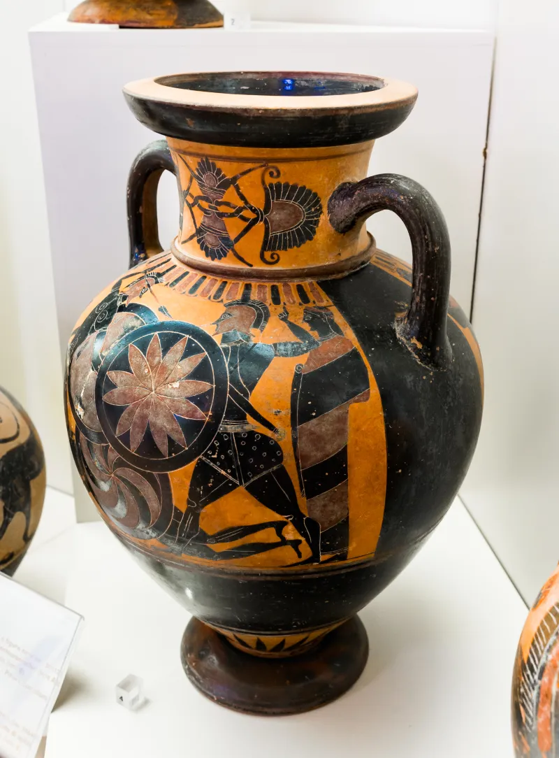Painter Of Louvre F 6 - Abv 128 86 - Fight - Roma Mnevg 50418 - 