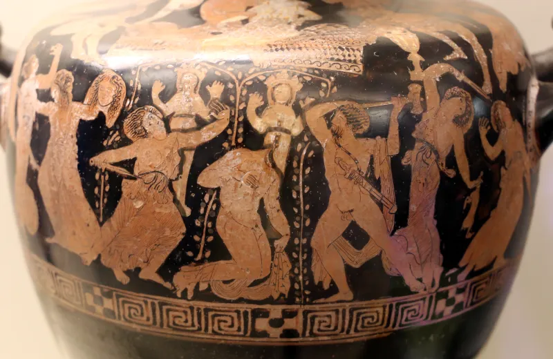 Pittore Del Louvre G 433 (Ambito), Hydria Con Pazzia Di Licurgo, 430-410 Ac 