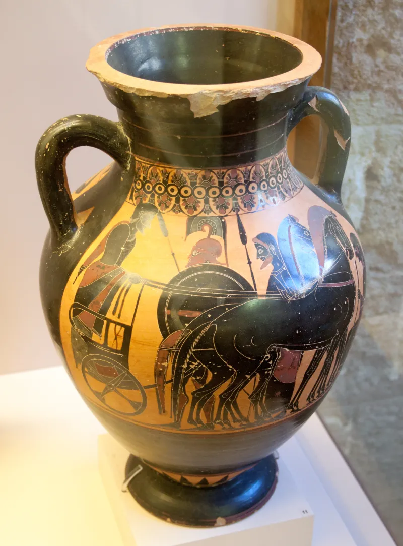 Amphora By The Painter Of Munich 1736 (C 530 