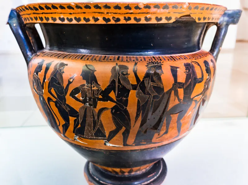 Painter Of Munich 1736 - Abv 265 2 - Dionysos With Satyrs And Maenads - Lions Attacking Bull - München As 1736 - 
