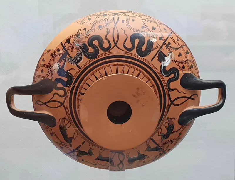 Attic Black-Figure Kylix, 510 