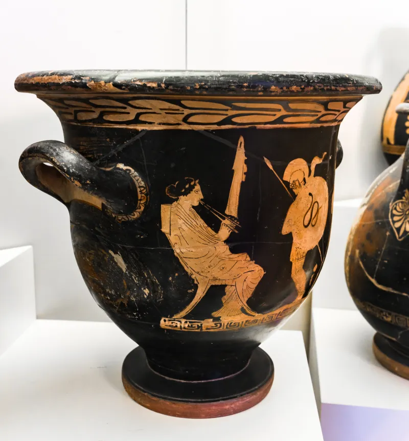Painter Of Munich 2335 - Arv 1164 57 - Pyrrhiche - Draped Youths And Woman - Roma Mnevg 50479 - 