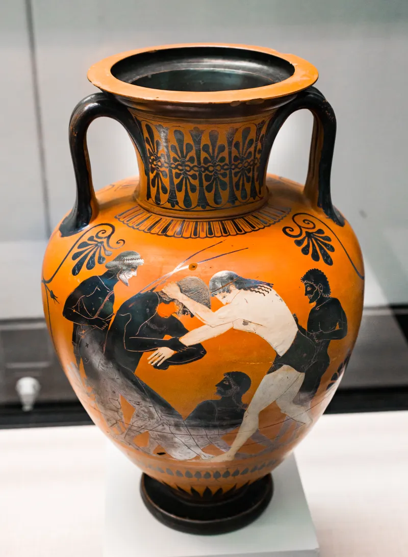 Painter Of The Munich Atalante - Abv 401 1 - Peleus And Atalante - Boxers - München As 1541 - 