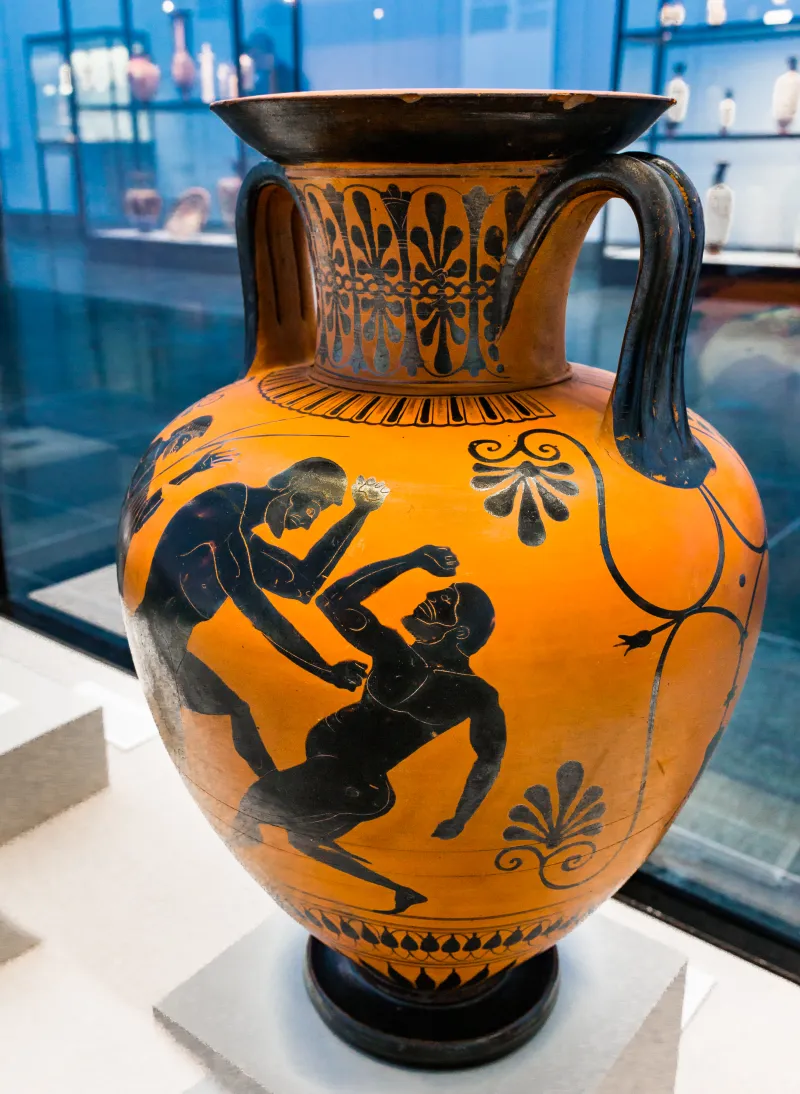 Painter Of The Munich Atalante - Abv 401 1 - Peleus And Atalante - Boxers - München As 1541 - 