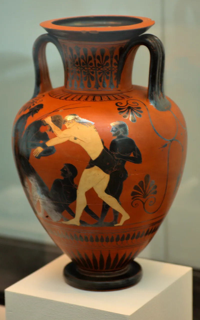 Peleus Atalante Staatliche Antikensammlungen 1541 