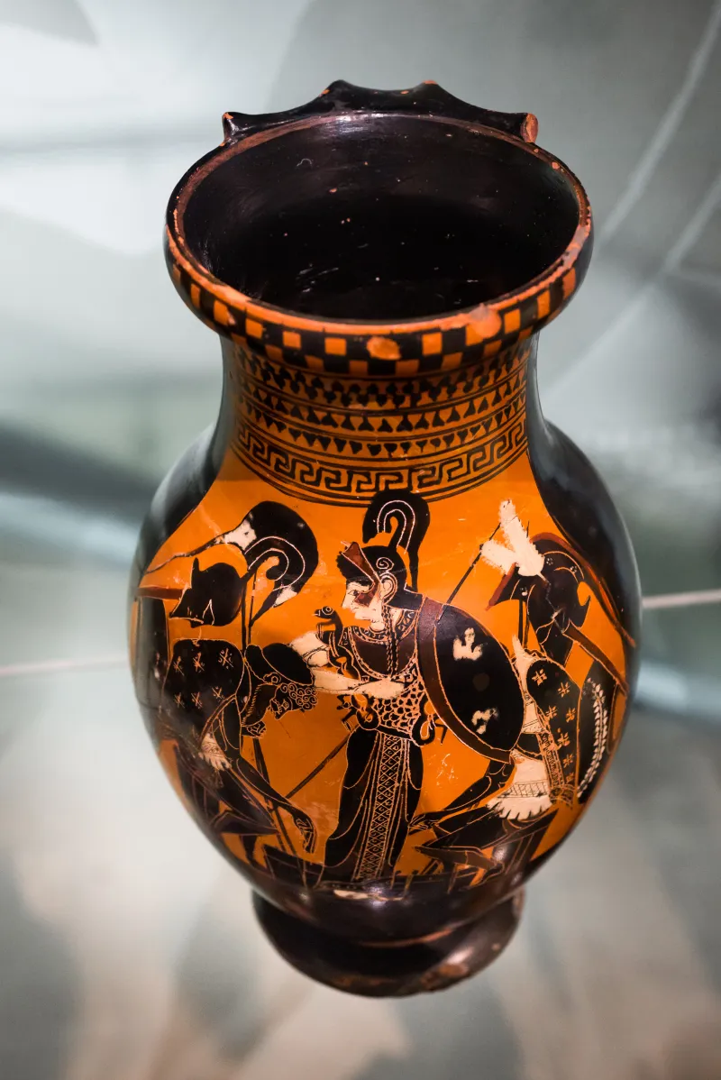 Painter Of Oxford 224 - Abv 435 2 - Ajax And Achilles Playing - Oxford Am 
