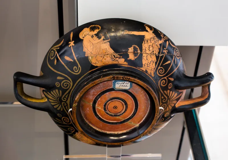 Painter Of Ruvo 1346 Arv 1401 1 Head Of Orpheus Giving Oracles - Two 