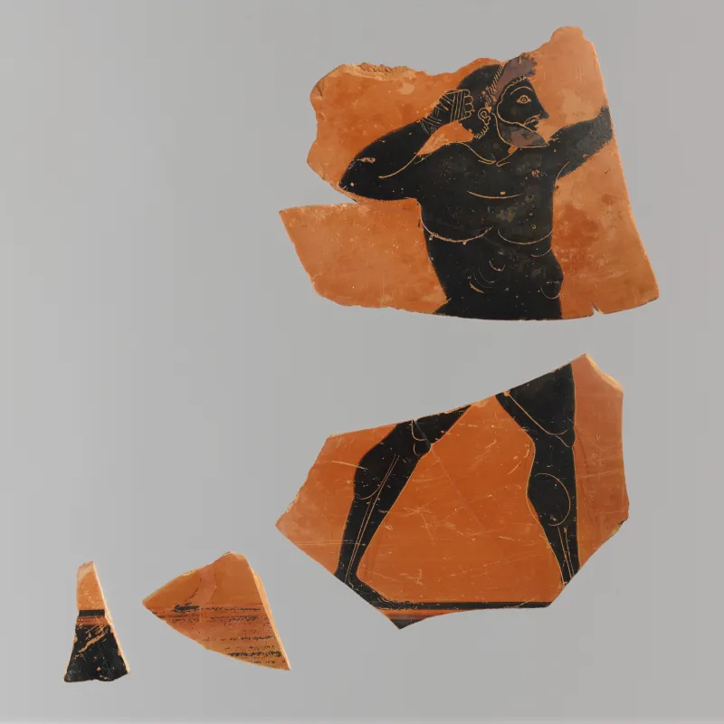 Fragments Of A Terracotta Amphora (Jar) Met 