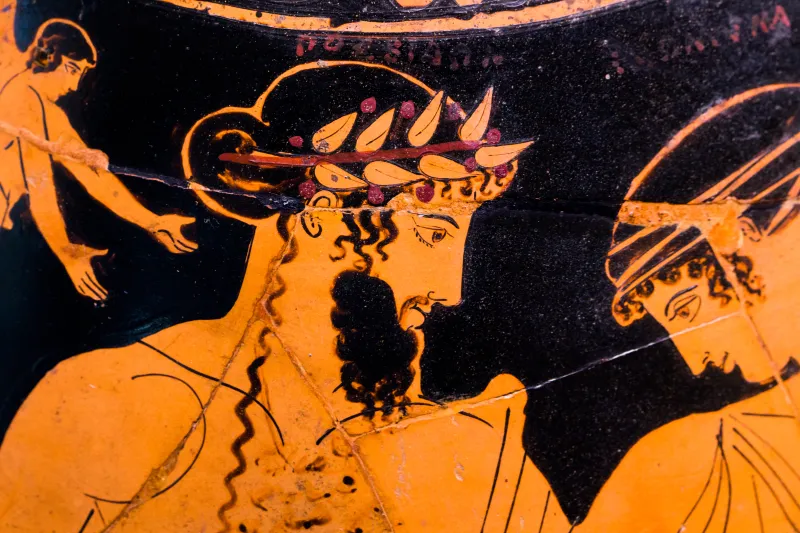 Painter Of The Birth Of Athena - Arv 494 2 - Poseidon Pursuing Amymone - Zeus Pursuing Woman - Roma Mnevg 20846 - 