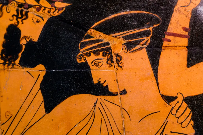 Painter Of The Birth Of Athena - Arv 494 2 - Poseidon Pursuing Amymone - Zeus Pursuing Woman - Roma Mnevg 20846 - 
