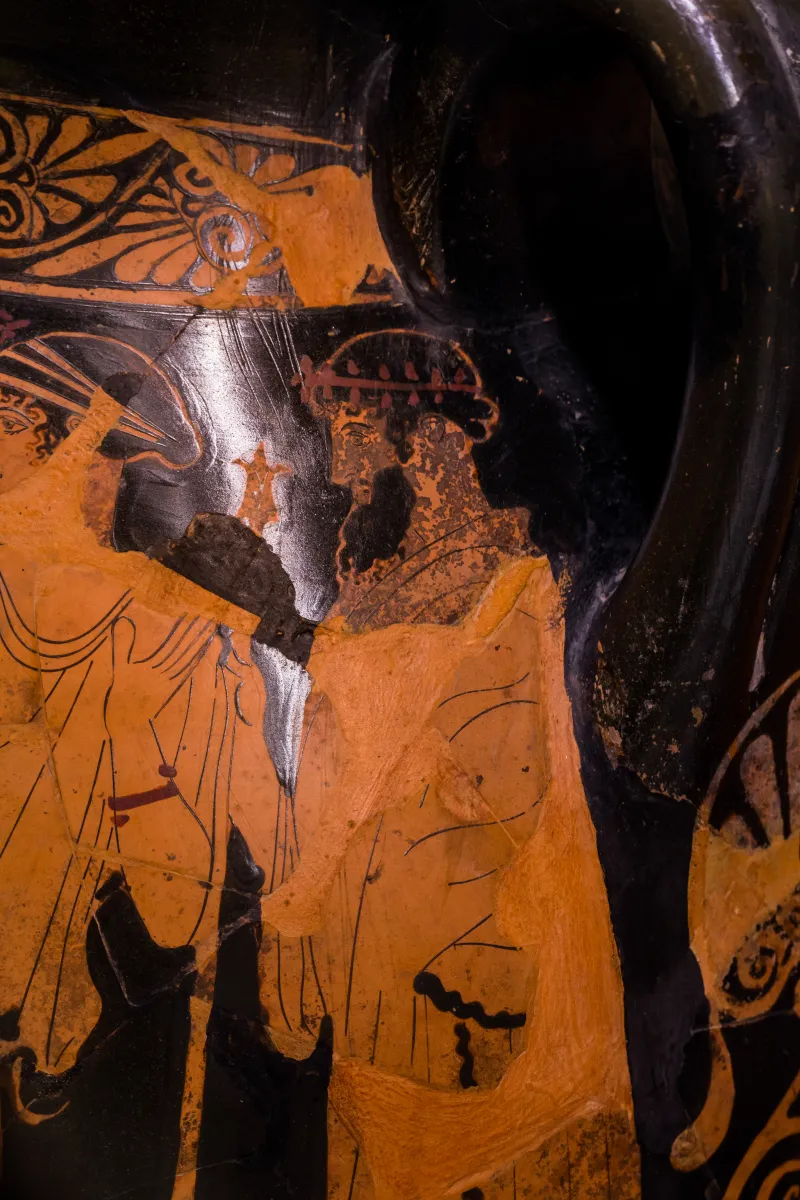 Painter Of The Birth Of Athena - Arv 494 2 - Poseidon Pursuing Amymone - Zeus Pursuing Woman - Roma Mnevg 20846 - 