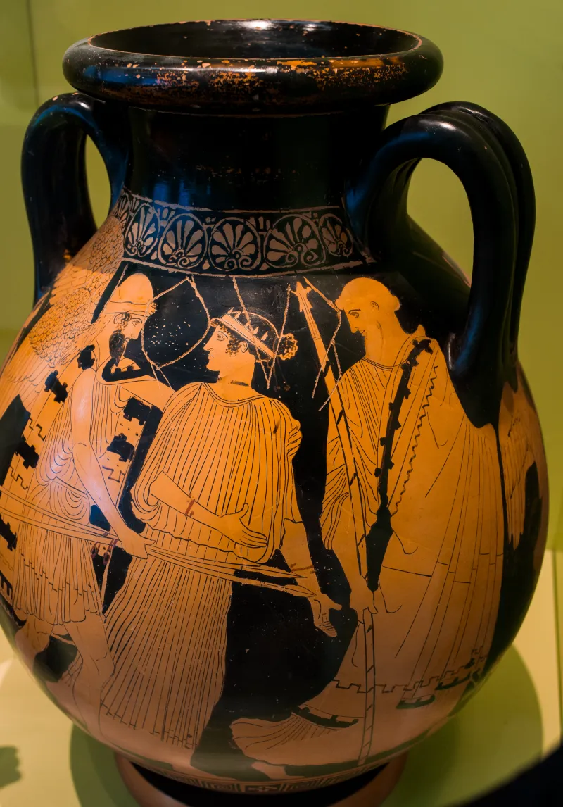 Painter Of The Birth Of Athena Arv 494 3Extra Boreas And Oreithyia - Theseus And Aigeus 