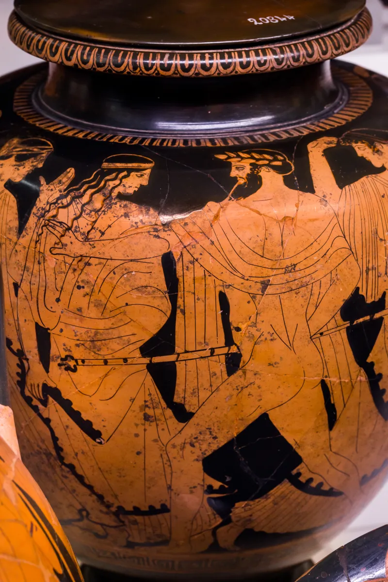 Painter Of The Birth Of Athena - Arv 495 6 - Zeus Pursuing Woman - Roma Mnevg 20844 And 20845 - 