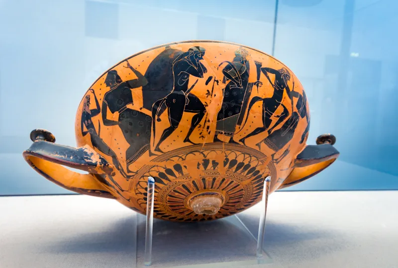 Recalling The Painter Of The Boston Polyphemos - Abv 199 Top - Dionysos With Satyrs And Maenads - München As 2016 - 