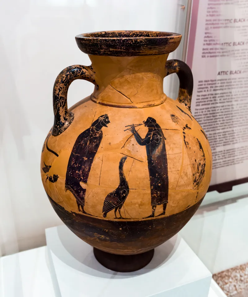 Not Far From The Painter Of The Kleimachos-Amphora - Abv - Music Contest - Youth And Horseman - Athens Nm 559 - 
