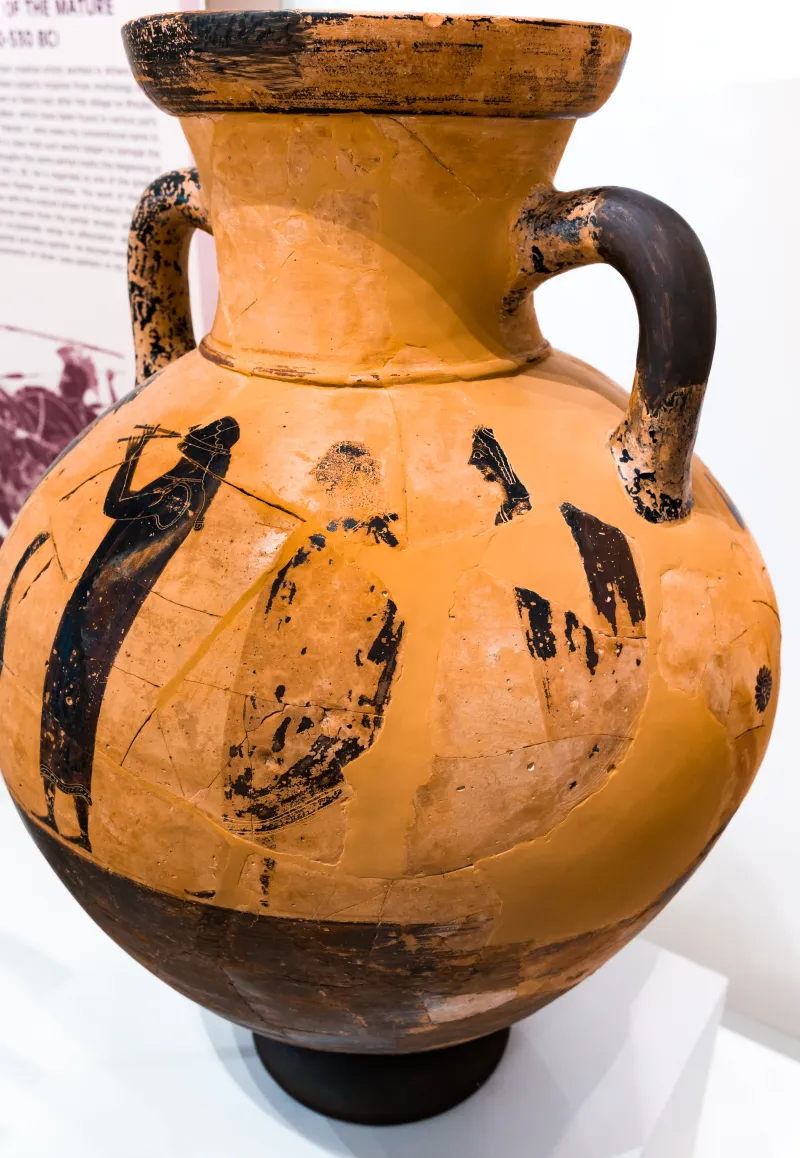 Not Far From The Painter Of The Kleimachos-Amphora - Abv - Music Contest - Youth And Horseman - Athens Nm 559 - 